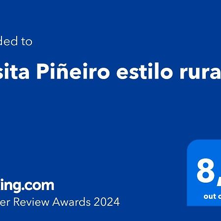 Вилла Casita Pineiro Estilo Rural Бойро Экстерьер фото